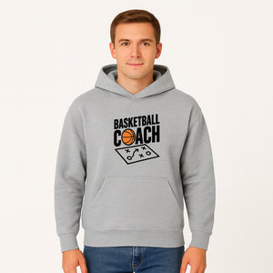Basketball Coach T-Shirt | Sports Enthusiast Gift | Coach Playbook Design | Unique Basketball Apparel | Perfect for Coaches - Hoodie 1758186551200.jpg