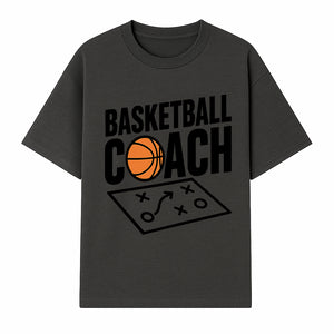 Basketball Coach T-Shirt | Sports Enthusiast Gift | Coach Playbook Design | Unique Basketball Apparel | Perfect for Coaches - T-shirt 1758186551807.jpg