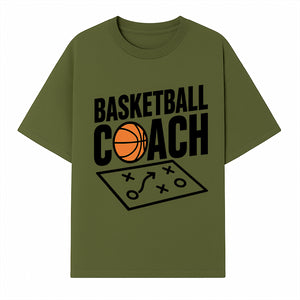 Basketball Coach T-Shirt | Sports Enthusiast Gift | Coach Playbook Design | Unique Basketball Apparel | Perfect for Coaches - T-shirt 1758186551988.jpg