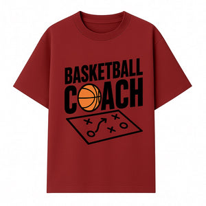 Basketball Coach T-Shirt | Sports Enthusiast Gift | Coach Playbook Design | Unique Basketball Apparel | Perfect for Coaches - T-shirt 1758186552539.jpg