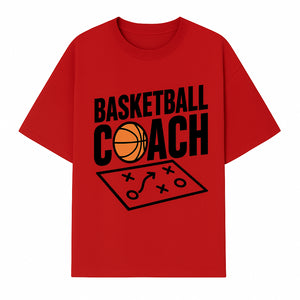 Basketball Coach T-Shirt | Sports Enthusiast Gift | Coach Playbook Design | Unique Basketball Apparel | Perfect for Coaches - T-shirt 1758186552802.jpg