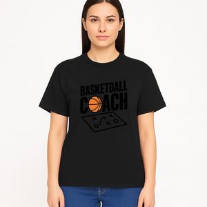 Basketball Coach T-Shirt | Sports Enthusiast Gift | Coach Playbook Design | Unique Basketball Apparel | Perfect for Coaches - T-shirt 1758186554382.jpg