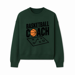 Basketball Coach T-Shirt | Sports Enthusiast Gift | Coach Playbook Design | Unique Basketball Apparel | Perfect for Coaches - Sweatshirt 1758186554951.jpg