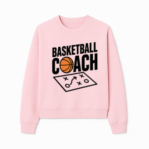 Basketball Coach T-Shirt | Sports Enthusiast Gift | Coach Playbook Design | Unique Basketball Apparel | Perfect for Coaches - Sweatshirt 1758186555360.jpg