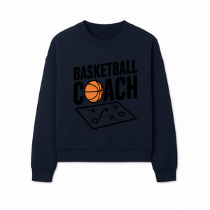 Basketball Coach T-Shirt | Sports Enthusiast Gift | Coach Playbook Design | Unique Basketball Apparel | Perfect for Coaches - Sweatshirt 1758186555620.jpg
