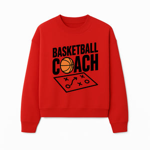 Basketball Coach T-Shirt | Sports Enthusiast Gift | Coach Playbook Design | Unique Basketball Apparel | Perfect for Coaches - Sweatshirt 1758186555813.jpg