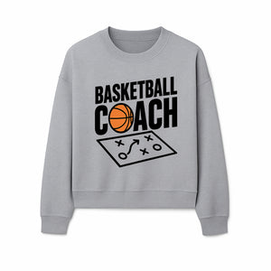 Basketball Coach T-Shirt | Sports Enthusiast Gift | Coach Playbook Design | Unique Basketball Apparel | Perfect for Coaches - Sweatshirt 1758186555934.jpg