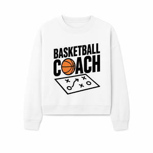 Basketball Coach T-Shirt | Sports Enthusiast Gift | Coach Playbook Design | Unique Basketball Apparel | Perfect for Coaches - Sweatshirt 1758186556087.jpg