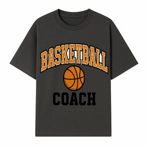 Basketball Coach T-Shirt - Sports Apparel for Coaches - Unisex Basketball Fan Gear - Gift for Coaches and Players - T-shirt 1758186558999.jpg