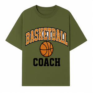 Basketball Coach T-Shirt - Sports Apparel for Coaches - Unisex Basketball Fan Gear - Gift for Coaches and Players - T-shirt 1758186559162.jpg