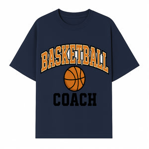 Basketball Coach T-Shirt - Sports Apparel for Coaches - Unisex Basketball Fan Gear - Gift for Coaches and Players - T-shirt 1758186559876.jpg