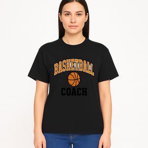 Basketball Coach T-Shirt - Sports Apparel for Coaches - Unisex Basketball Fan Gear - Gift for Coaches and Players - T-shirt 1758186561676.jpg