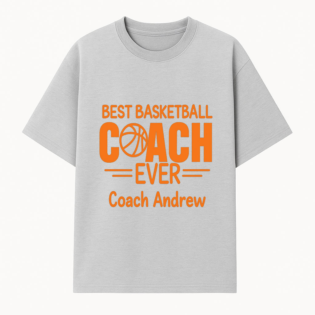 Best Basketball Coach Ever Plaque - Personalize for Coach Andrew | Unique Sports Gift, Basketball Coach Appreciation Decor - T-shirt 1758186568177.jpg
