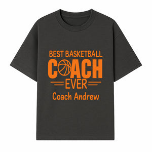 Best Basketball Coach Ever Plaque - Personalize for Coach Andrew | Unique Sports Gift, Basketball Coach Appreciation Decor - T-shirt 1758186568443.jpg