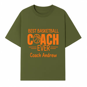 Best Basketball Coach Ever Plaque - Personalize for Coach Andrew | Unique Sports Gift, Basketball Coach Appreciation Decor - T-shirt 1758186568586.jpg