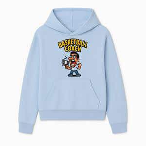 Basketball Coach Cartoon Graphic Tee - Funny Sports Apparel for Coaches & Players - Hoodie 1758186568955.jpg