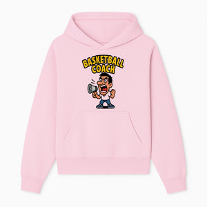 Basketball Coach Cartoon Graphic Tee - Funny Sports Apparel for Coaches & Players - Hoodie 1758186569164.jpg
