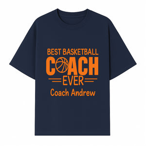 Best Basketball Coach Ever Plaque - Personalize for Coach Andrew | Unique Sports Gift, Basketball Coach Appreciation Decor - T-shirt 1758186569371.jpg