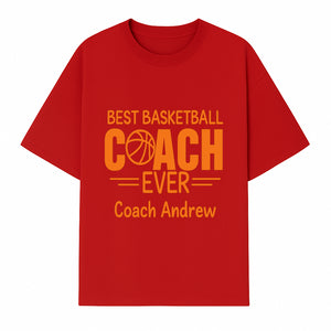 Best Basketball Coach Ever Plaque - Personalize for Coach Andrew | Unique Sports Gift, Basketball Coach Appreciation Decor - T-shirt 1758186569477.jpg