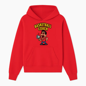 Basketball Coach Cartoon Graphic Tee - Funny Sports Apparel for Coaches & Players - Hoodie 1758186569587.jpg