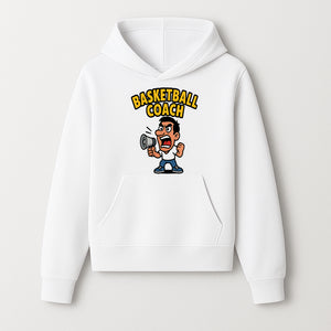Basketball Coach Cartoon Graphic Tee - Funny Sports Apparel for Coaches & Players - Hoodie 1758186569839.jpg