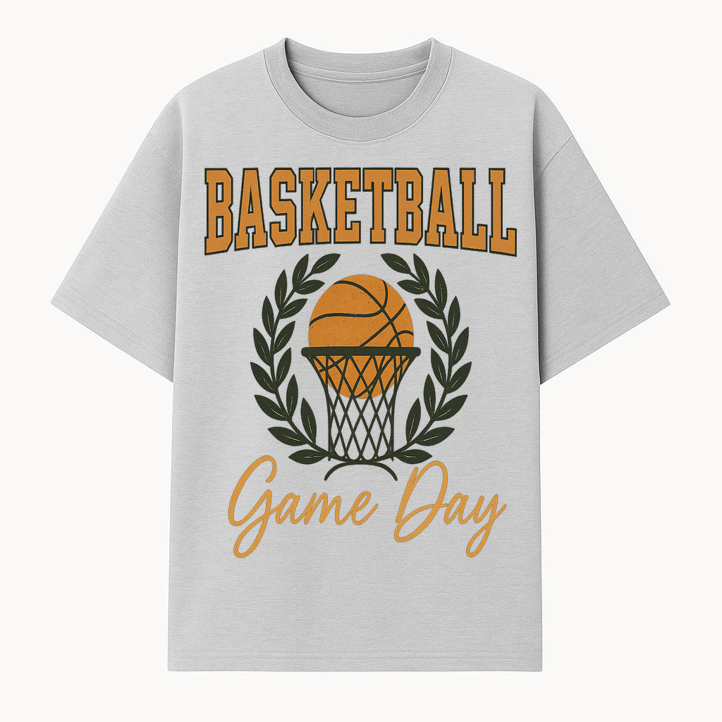 Basketball Game Day T-Shirt | Sporty Athleisure Apparel | Perfect for Fans and Players | Trendy Athletic Wear - T-shirt 1758186572558.jpg