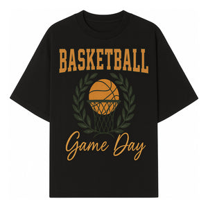 Basketball Game Day T-Shirt | Sporty Athleisure Apparel | Perfect for Fans and Players | Trendy Athletic Wear - T-shirt 1758186572689.jpg