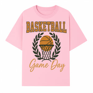Basketball Game Day T-Shirt | Sporty Athleisure Apparel | Perfect for Fans and Players | Trendy Athletic Wear - T-shirt 1758186573391.jpg