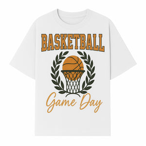 Basketball Game Day T-Shirt | Sporty Athleisure Apparel | Perfect for Fans and Players | Trendy Athletic Wear - T-shirt 1758186574166.jpg