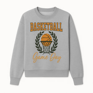 Basketball Game Day T-Shirt | Sporty Athleisure Apparel | Perfect for Fans and Players | Trendy Athletic Wear - Sweatshirt 1758186575591.jpg