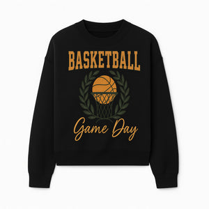 Basketball Game Day T-Shirt | Sporty Athleisure Apparel | Perfect for Fans and Players | Trendy Athletic Wear - Sweatshirt 1758186575700.jpg