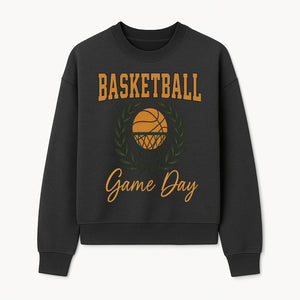 Basketball Game Day T-Shirt | Sporty Athleisure Apparel | Perfect for Fans and Players | Trendy Athletic Wear - Sweatshirt 1758186575825.jpg