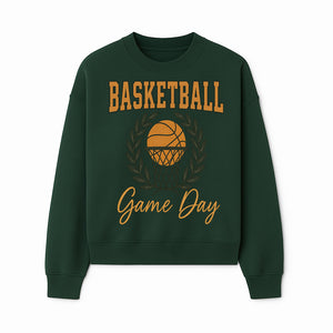 Basketball Game Day T-Shirt | Sporty Athleisure Apparel | Perfect for Fans and Players | Trendy Athletic Wear - Sweatshirt 1758186575986.jpg