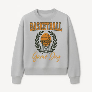 Basketball Game Day T-Shirt | Sporty Athleisure Apparel | Perfect for Fans and Players | Trendy Athletic Wear - Sweatshirt 1758186576121.jpg