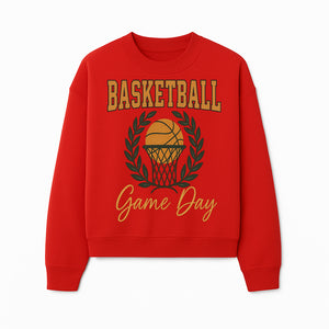Basketball Game Day T-Shirt | Sporty Athleisure Apparel | Perfect for Fans and Players | Trendy Athletic Wear - Sweatshirt 1758186576832.jpg