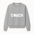 Coach Wall Art Decal - Sports Theme with Volleyball, Basketball, & Athletes - Perfect for Coaching or Sports Room D cor - Sweatshirt 1758186577362.jpg