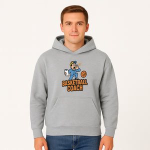 Basketball Coach Graphic Tee - Sports Team Apparel, Funny Coaching Design, Men's Women's Casual Wear, Gift for Coaches, Fans - Hoodie 1758186580455.jpg