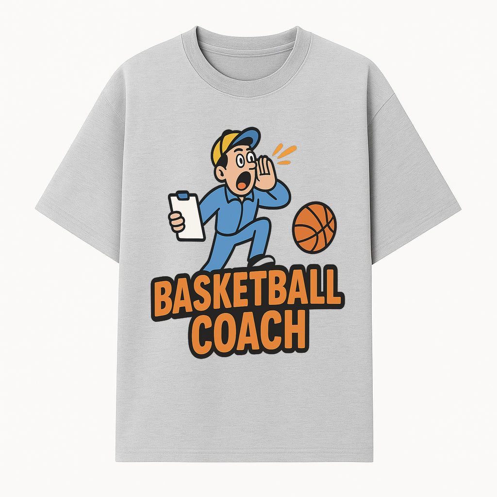 Basketball Coach Graphic Tee - Sports Team Apparel, Funny Coaching Design, Men's Women's Casual Wear, Gift for Coaches, Fans - T-shirt 1758186580760.jpg