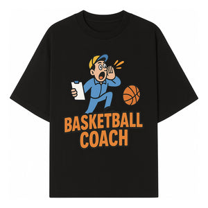 Basketball Coach Graphic Tee - Sports Team Apparel, Funny Coaching Design, Men's Women's Casual Wear, Gift for Coaches, Fans - T-shirt 1758186580896.jpg