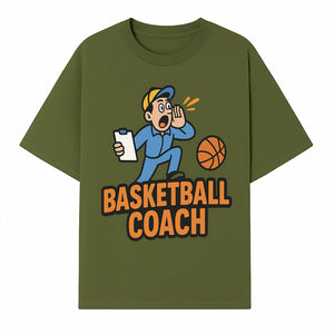 Basketball Coach Graphic Tee - Sports Team Apparel, Funny Coaching Design, Men's Women's Casual Wear, Gift for Coaches, Fans - T-shirt 1758186581151.jpg