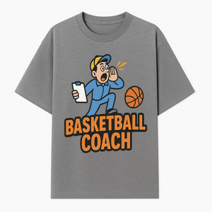 Basketball Coach Graphic Tee - Sports Team Apparel, Funny Coaching Design, Men's Women's Casual Wear, Gift for Coaches, Fans - T-shirt 1758186581288.jpg