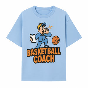 Basketball Coach Graphic Tee - Sports Team Apparel, Funny Coaching Design, Men's Women's Casual Wear, Gift for Coaches, Fans - T-shirt 1758186581424.jpg