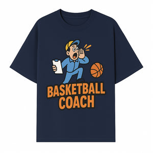Basketball Coach Graphic Tee - Sports Team Apparel, Funny Coaching Design, Men's Women's Casual Wear, Gift for Coaches, Fans - T-shirt 1758186581872.jpg