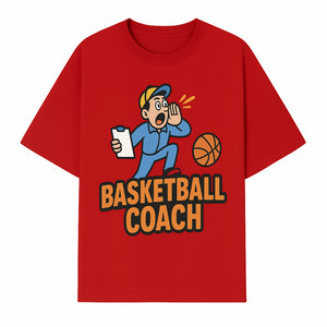 Basketball Coach Graphic Tee - Sports Team Apparel, Funny Coaching Design, Men's Women's Casual Wear, Gift for Coaches, Fans - T-shirt 1758186582008.jpg