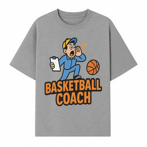 Basketball Coach Graphic Tee - Sports Team Apparel, Funny Coaching Design, Men's Women's Casual Wear, Gift for Coaches, Fans - T-shirt 1758186582150.jpg