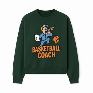 Basketball Coach Graphic Tee - Sports Team Apparel, Funny Coaching Design, Men's Women's Casual Wear, Gift for Coaches, Fans - Sweatshirt 1758186584207.jpg