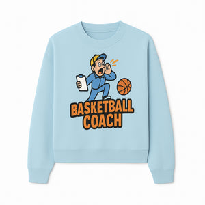 Basketball Coach Graphic Tee - Sports Team Apparel, Funny Coaching Design, Men's Women's Casual Wear, Gift for Coaches, Fans - Sweatshirt 1758186584488.jpg
