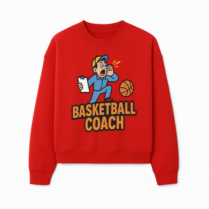 Basketball Coach Graphic Tee - Sports Team Apparel, Funny Coaching Design, Men's Women's Casual Wear, Gift for Coaches, Fans - Sweatshirt 1758186585025.jpg