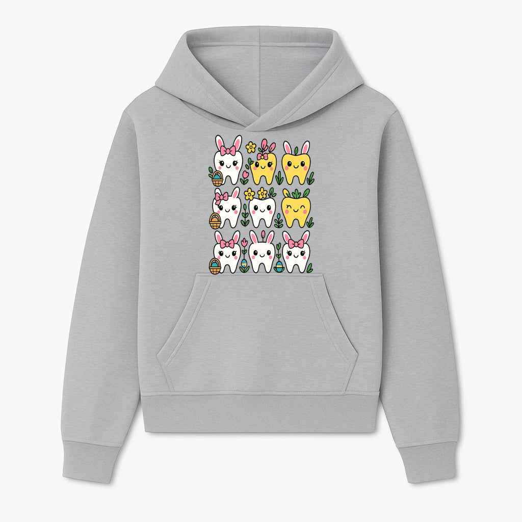 Cute Bunny Teeth Stickers | Easter Tooth Decor | Kawaii Dental Art for Kids | Fun Spring Decorations | Whimsical Tooth and Flower Designs - Hoodie 1758250134139.jpg