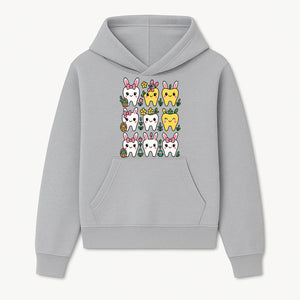 Cute Bunny Teeth Stickers | Easter Tooth Decor | Kawaii Dental Art for Kids | Fun Spring Decorations | Whimsical Tooth and Flower Designs - Hoodie 1758250134139.jpg